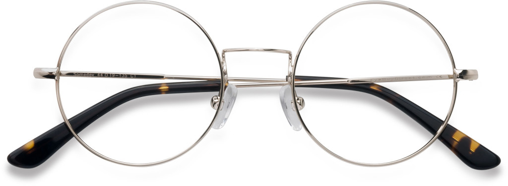 Someday is a modern take on Lennon's iconic circular frames