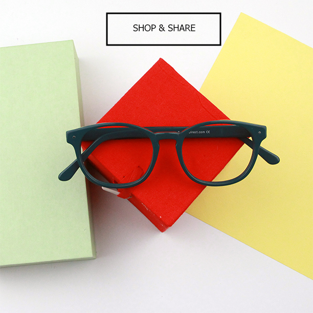 Gift card with Holiday glasses