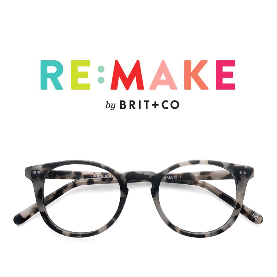 Brit and Co with EyeBuyDirect at Re:make