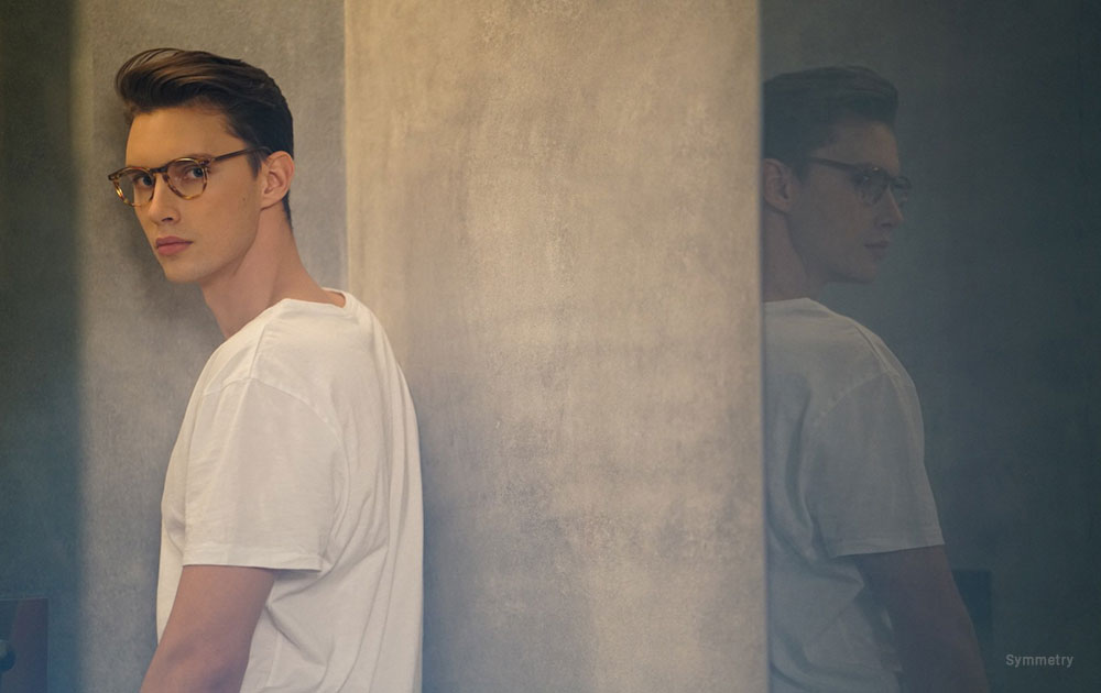 modern eyewear-boy-white t-shirt