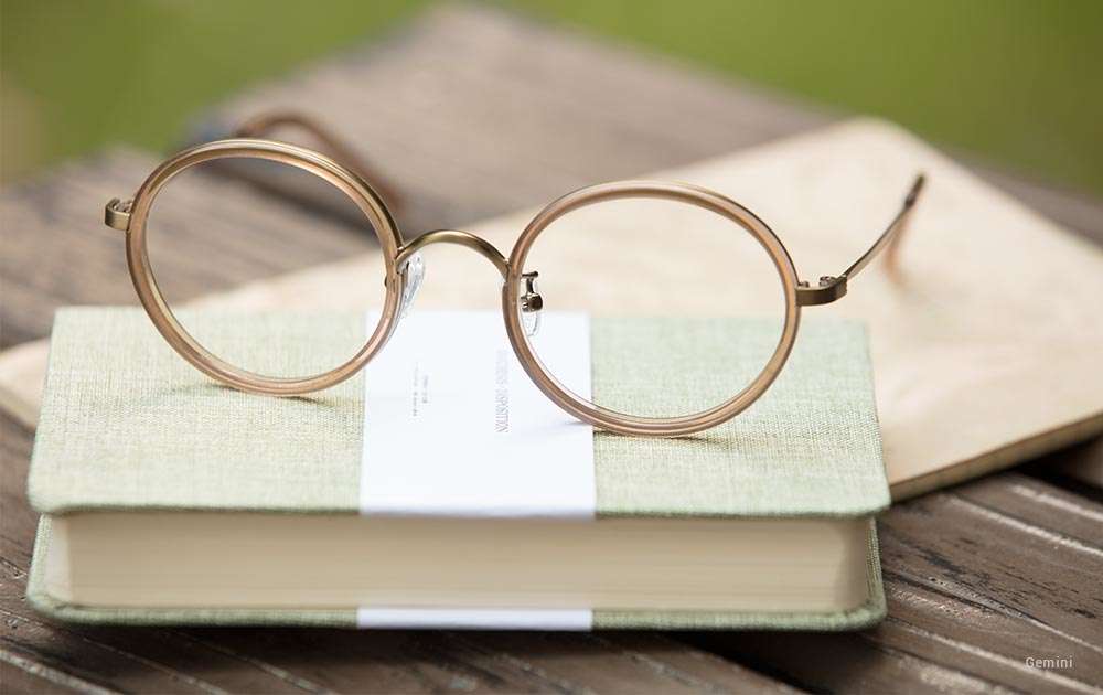 circular glasses vintage