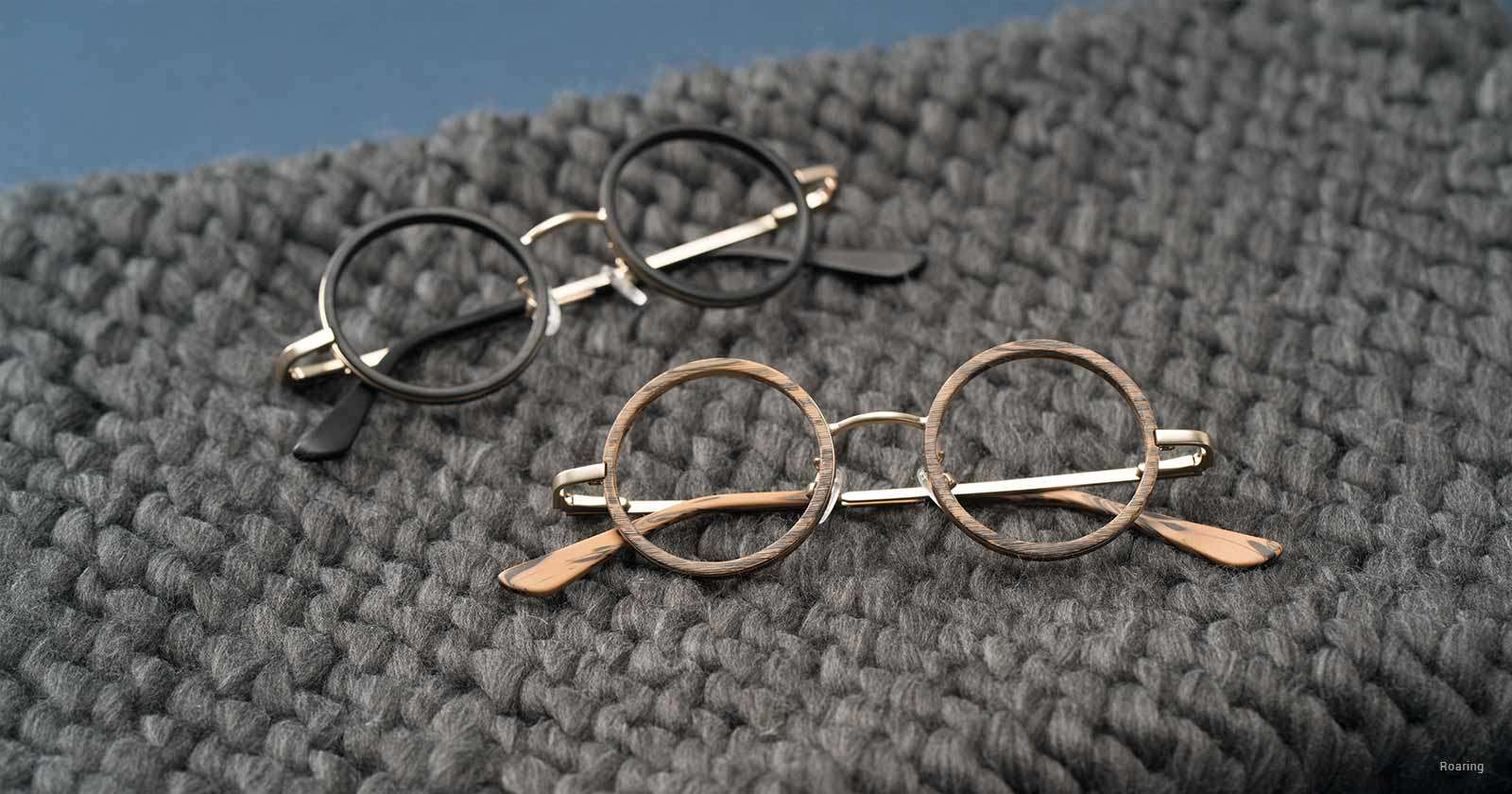 circular glasses vintage