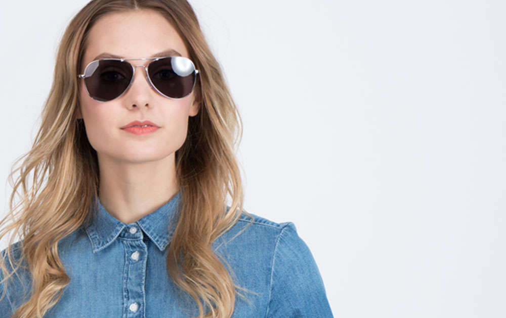 prescription mirrored aviator sunglasses