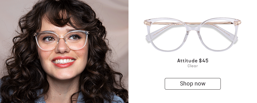 Acacia wearing Attitude in transparent